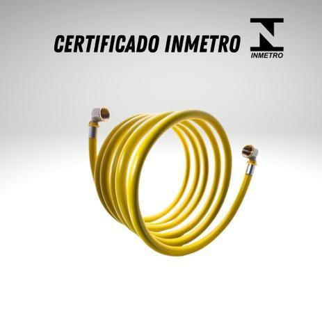 Imagem de Kit 5 Metros Tubo Gas Pex Multicamadas 16mm + 2 Cotovelos