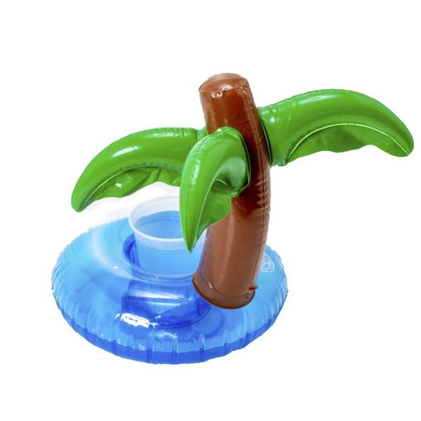 Imagem de Kit 5 Mini Boias Porta Copo Coqueiro Para Festa Na Piscina