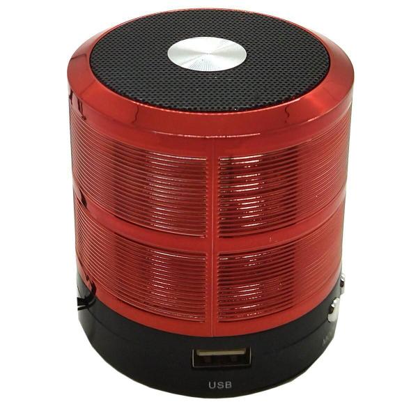 Kit 5 Mini Caixa De Som Portátil Bluet Mp3 Ws-887 Vermelha Imagem de Kit 5 Mini Caixa De Som Portátil Bluet Mp3 Ws-887 Vermelha