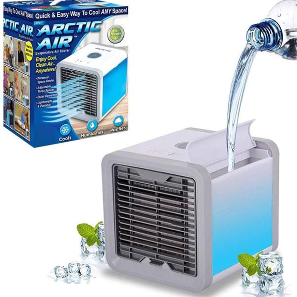 Imagem de Kit 5 Mini  Climatizador Ar Condicionado Portátil Envio Já