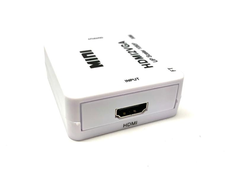 Imagem de Kit 5 Mini Conversor Adaptador Hdmi Para Vga Nfe Atacado