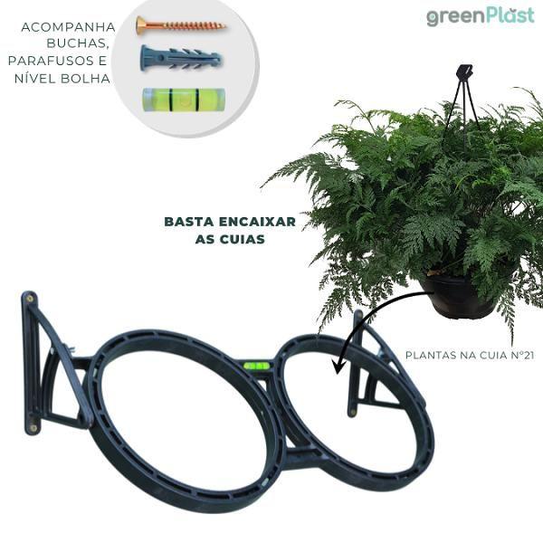 Imagem de Kit 5 Módulos Greenplast para Jardim Vertical 50cm