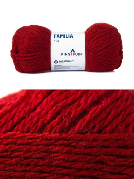 Imagem de Kit 5 Novelos Lã Acrílico Pingouin Familia 40g - Tex 375 (total 200g)