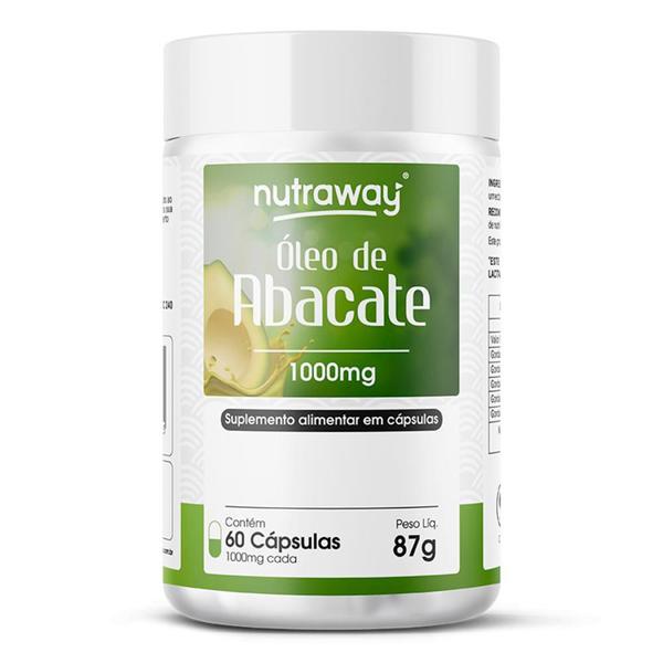 Imagem de Kit 5 Óleo De Abacate Nutraway 1000mg 60 cápsulas