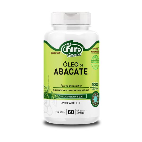 Kit 5 Óleo de Abacate Unilife 60 Cápsulas Imagem de Kit 5 Óleo de Abacate Unilife 60 Cápsulas