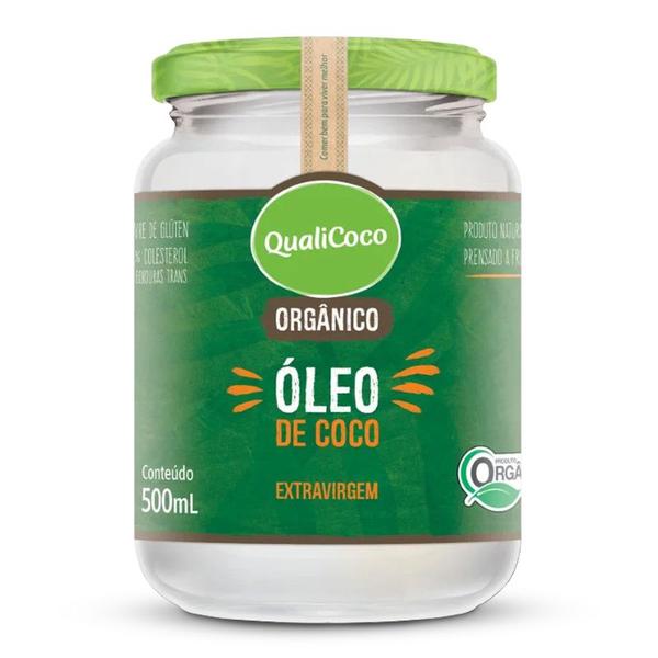 Imagem de Kit 5 Óleo de Coco Extravirgem Qualicoco 500ml Orgânico