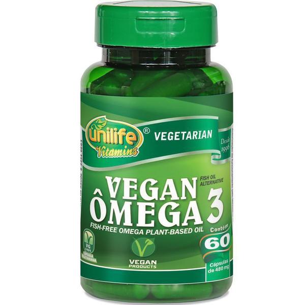 Imagem de Kit 5 Ômega 3 Vegetal Unilife 60 cápsulas