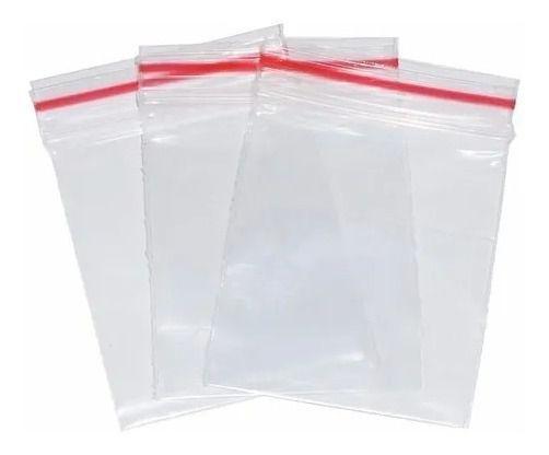 Imagem de Kit 5 Pacotes Bompack c/ 8 unidades Saco plástico Packzip 26,5X32CM