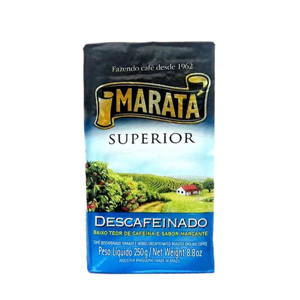 Kit 5 Pacotes De Café Maratá Descafeinado Vacuo 250G - Marata Imagem de Kit 5 Pacotes De Café Maratá Descafeinado Vacuo 250G