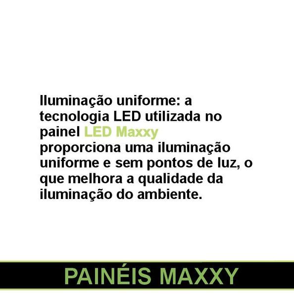 Imagem de Kit 5 Painéis Sobrepor Led Quadrado Preto 24w Neutro 4000k