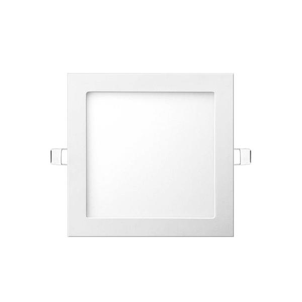 Imagem de Kit 5 Painel Plafon Led Embutir Quadrado Bivolt 24w Branco Frio