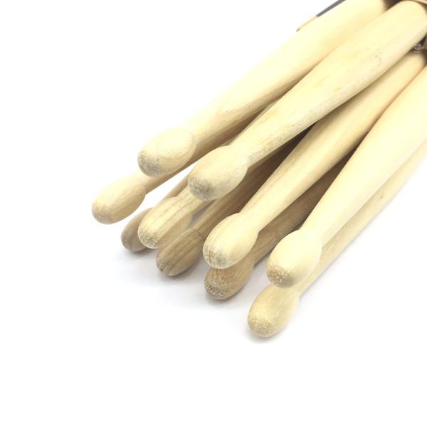 Imagem de Kit 5 Par Baqueta Vic Firth NOVA 5A Hickory USA ponta Madeir