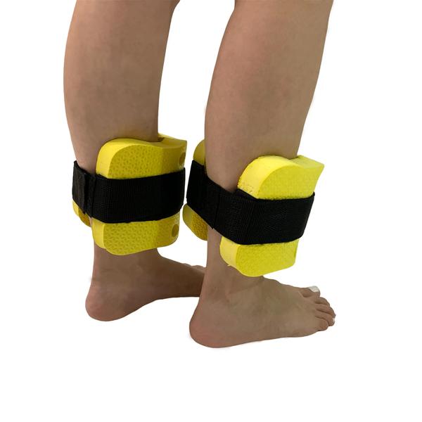 Imagem de Kit 5 Pares Caneleiras Hidroginástica 2 à 3kg DF1096 Amarelo Dafoca Sports