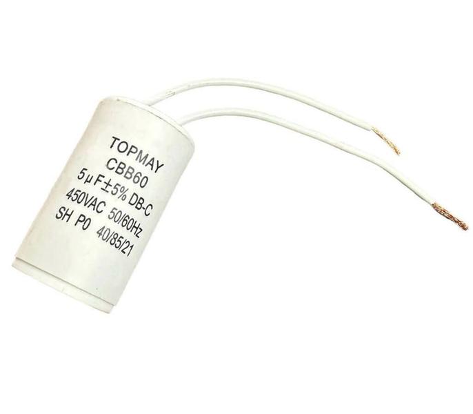 Imagem de Kit 5 pçs - capacitor acv de partida 5uf x 440vac 