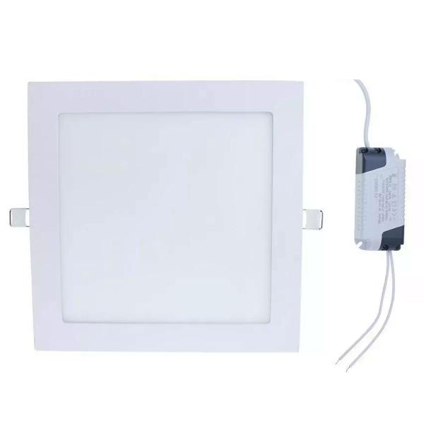 Imagem de Kit 5 Pçs Plafon Led Luminaria Embutir Painel Teto 18w Avant