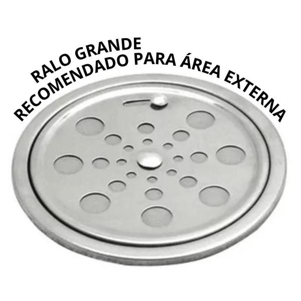 Imagem de Kit 5 Peças Grelha Redonda De 15 Cm Com Caixilho Inox Forusi