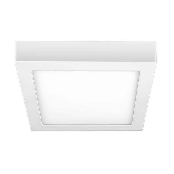 Imagem de Kit 5 Plafon Sobrepor Luminária Led 24w Quadrado Bivolt- Nepled