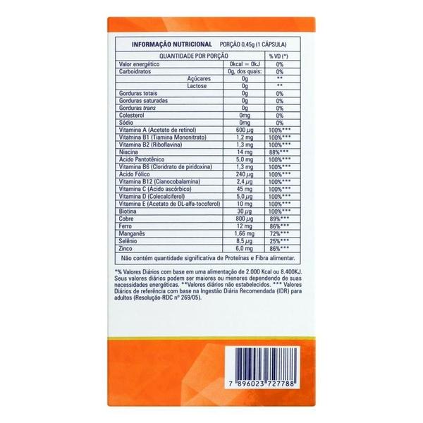 Imagem de Kit 5 Polivitamínico Vitamina A-Z Multi Catarinense 60 Cápsulas 