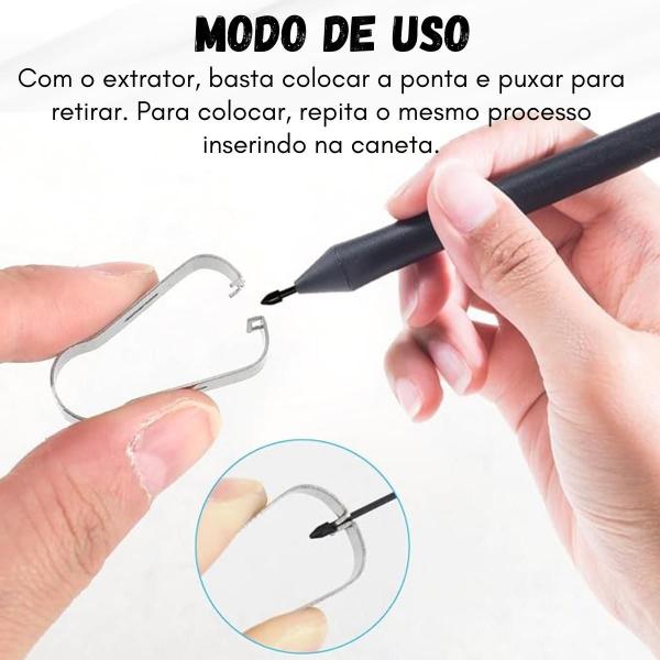 Kit 5 Ponteiras + Extrator Para Tablet Samsung S8+ 12.4 X806 - Star Capas E Acessórios Imagem de Kit 5 Ponteiras + Extrator Para Tablet Samsung S8+ 12.4 X806