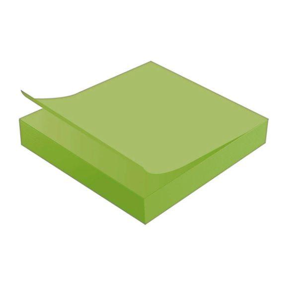 Imagem de Kit 5 post-it verde neon 76 x 76 90f