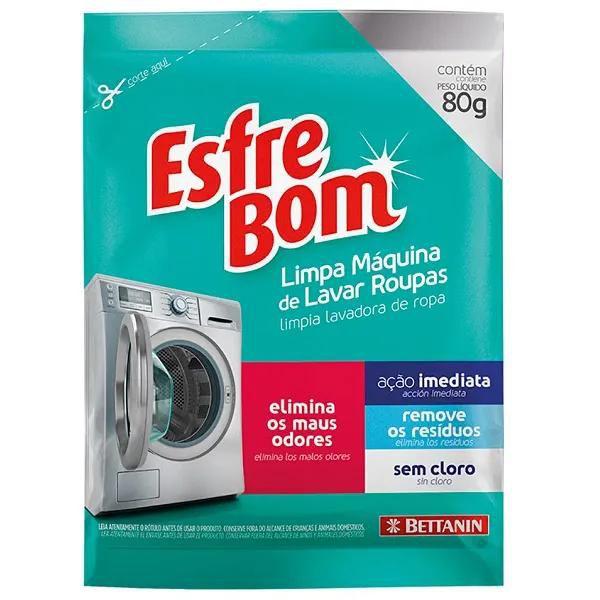 Imagem de Kit 5 Produto Limpa Máquina Lavar Roupa Elimina Maus Odore