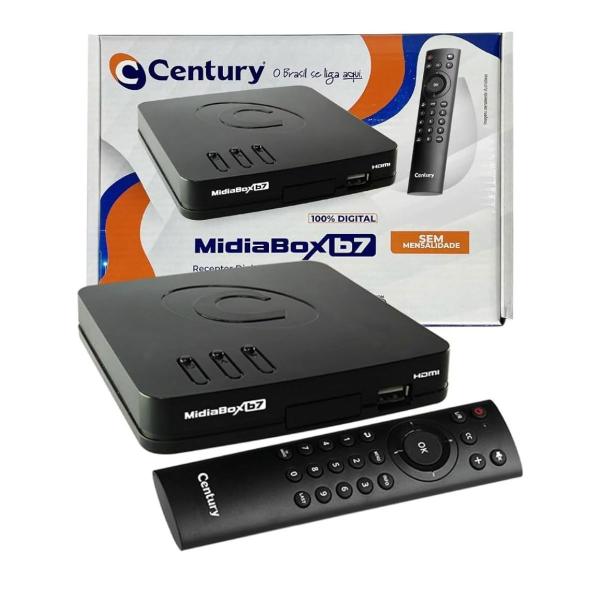 Imagem de Kit 5 Receptor Digital Hdtv Midiabox B7 - Century