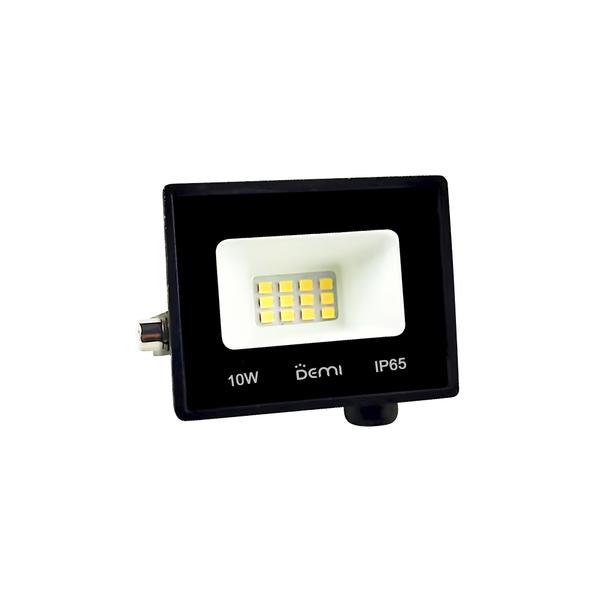 Imagem de Kit 5 Refletor Led 10w Holofote Ip65 Branco Frio 6500k Bivolt- Demi