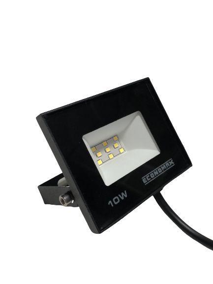 Imagem de Kit 5 Refletor LED 10W Luz Branca Prova Dágua Holofote