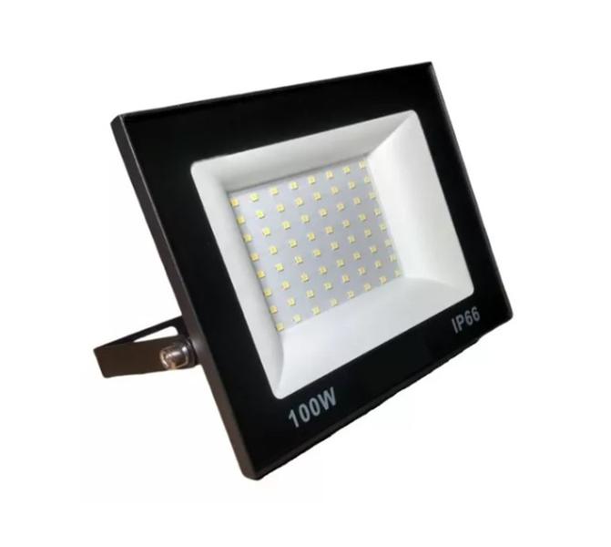 Imagem de Kit 5 Refletores Led 100w Smd Prova Dágua Ip66 Holofote 6500