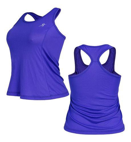 Imagem de Kit 5 Regata Feminina Dryfit Fitness Recortes Academia Luxo