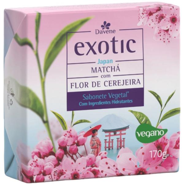 Imagem de Kit 5 Sabonetes Vegetal Hidratante Exotic 170g Davene