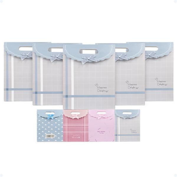 Kit 5 Sacolas De Papel 31x24 Lembrancinha Embalagem Presente - Hxt Imagem de Kit 5 Sacolas De Papel 31x24 Lembrancinha Embalagem Presente
