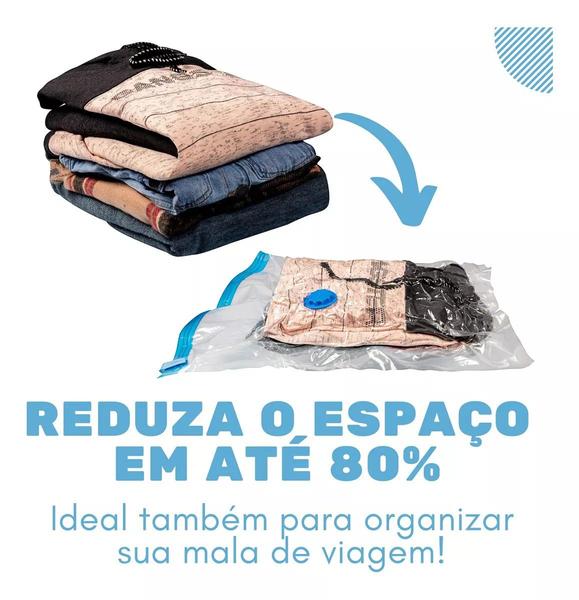 Imagem de Kit 5 Sacos a Vácuo 40x50 Sem Bomba