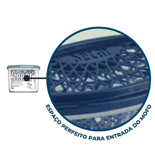 Kit 5 Secar Anti Mofo Original 180g Imagem de Kit 5 Secar Anti Mofo Original 180g