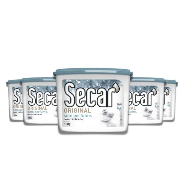 Kit 5 Secar Anti Mofo Original 180g Imagem de Kit 5 Secar Anti Mofo Original 180g