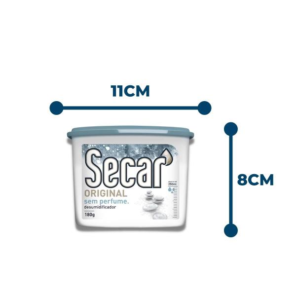 Kit 5 Secar Anti Mofo Original 180g Imagem de Kit 5 Secar Anti Mofo Original 180g