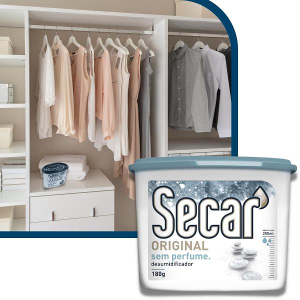 Kit 5 Secar Anti Mofo Original 180g Imagem de Kit 5 Secar Anti Mofo Original 180g