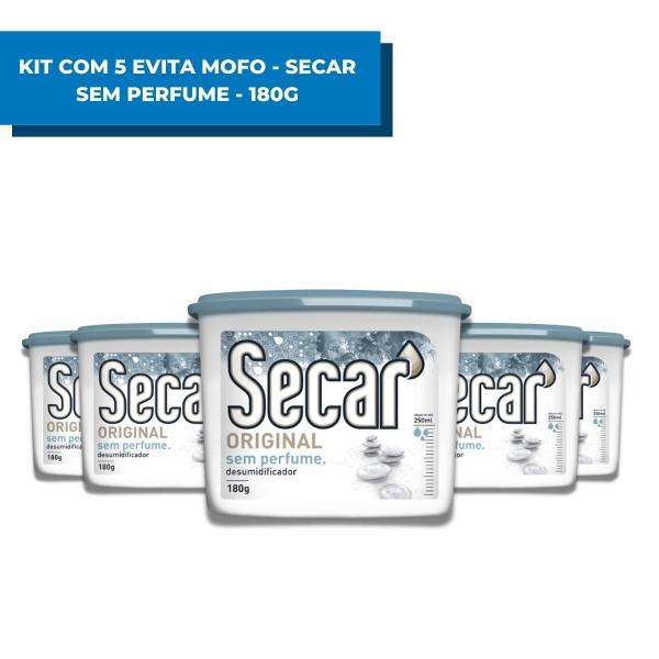 Imagem de Kit 5 Secar Anti Mofo Original 180g