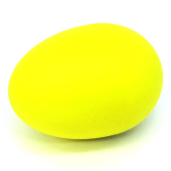 Imagem de KIT 5 Shaker ovo plastico chocalho AMARELO egg