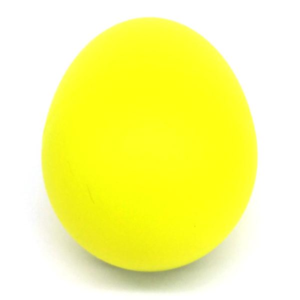 Imagem de KIT 5 Shaker ovo plastico chocalho AMARELO egg