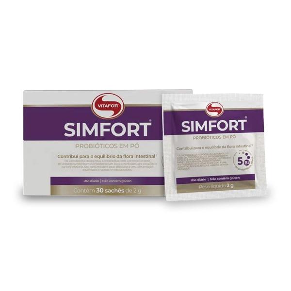 Imagem de Kit 5 Simfort Mix de Probióticos Vitafor 30 saches de 2g