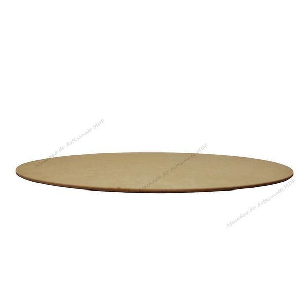 Imagem de Kit 5 Suplá Sousplat Liso 33cm Mdf Madeira