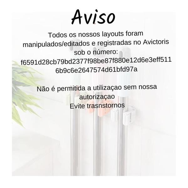 Imagem de Kit 5 Suporte Organizador Porta Vassoura Rodo Gancho Adesivo