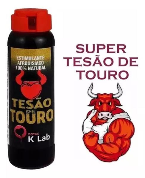 Imagem de Kit 5 Tesão de Touro Estimulante Afrodisíaco Natural 10ml K-Lab