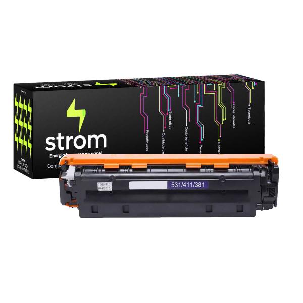 Imagem de Kit 5 Toner 530a 531a 532a 533a Cp2025 Cm2320