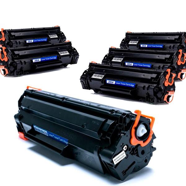 Imagem de KIT 5 Toner Compatível CE285A CB435A CB436A UNIVERSAL 85A  P1005 P1505 M1120 M1212 M1130 P1102w 1102w 1102