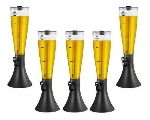 Imagem de Kit 5 Torres De Chopp Marchesoni 3,5 Litros + 2 Refil Mb2250