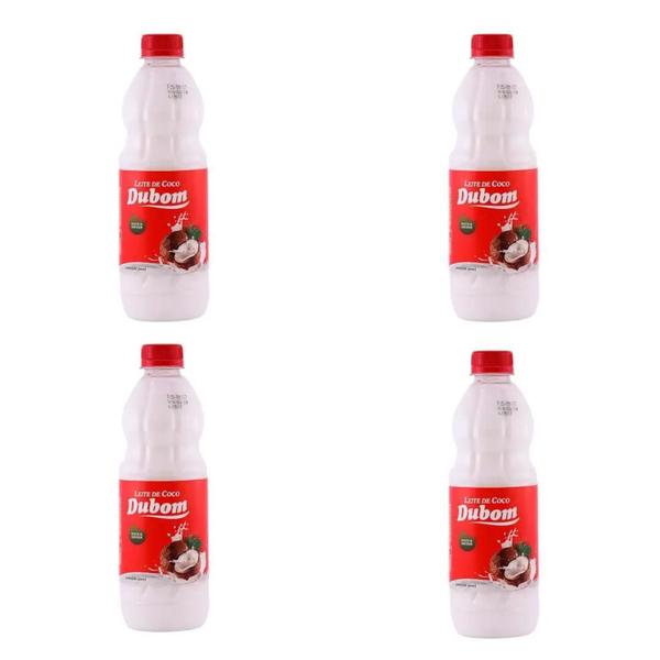 Kit 5 Uni Leite De Coco Dubom 500Ml - Armazém Real Imagem de Kit 5 Uni Leite De Coco Dubom 500Ml