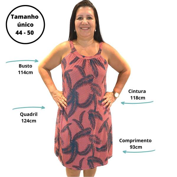 Imagem de Kit 5 Vestido Plus Size Feminino C Alcinha Soltinho Versátil