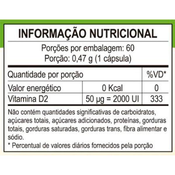 Imagem de Kit 5 Vitamina D2 Unilife 60 cápsulas